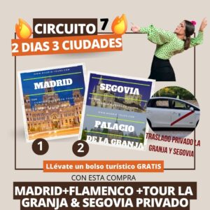 Circuito Tours Madrid Segovia y Palacio de la Granja de San Ildefonso